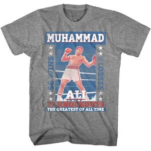 Muhammad Ali Fight Record Adult T-Shirt