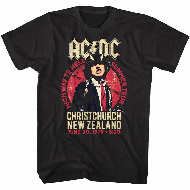 ACDC New Zealand Summer Tour 1979 Men's T Shirt Adult Tees - Etsy