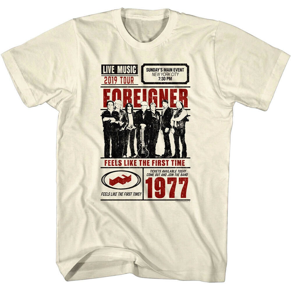foreigner tshirts