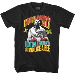 Muhammad Ali Butterfly x Bee Men&#39;s T Shirt Adult Tees