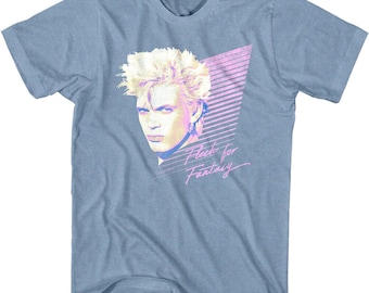 BILLY IDOL Flesh For Fantasy Face Adult T-Shirt