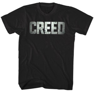 Creed Metallic Logo Men&#39;s T Shirt Adult Tees