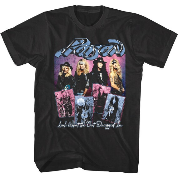 Poison LWTCDI Band Montage Men's T Shirt Adult Tees - Etsy