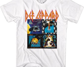 Def Leppard Comic Natural Adult T-shirt - Etsy