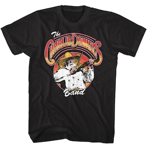 Charlie Daniels Band Happy Fiddlin Adult T-Shirt