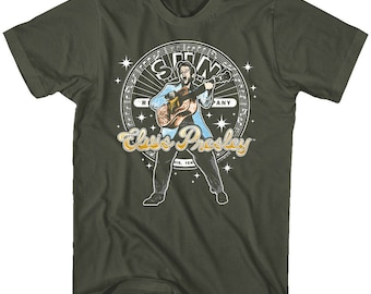 Elvis Presley Good Rockin Tonight Adult T-Shirt Adult Tees
