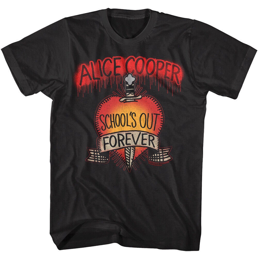 Alice Cooper School's Out Forever Adult T-shirt - Etsy