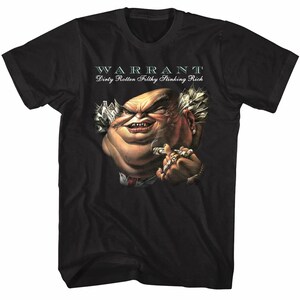 80's WARRANT バンドTシャツ 80s Warrant Dirty Rotten Filthy Stinking Rich Glam Metal