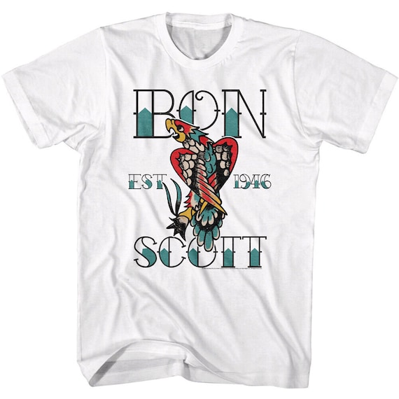 Bon Scott Parrot Men's T-shirts AC/DC -