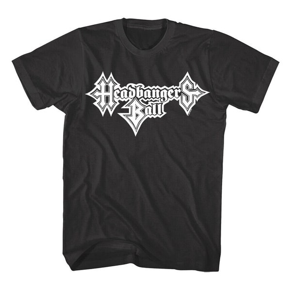 Headbangers Ball Vintage Logo Men's T Shirt Adult Tees