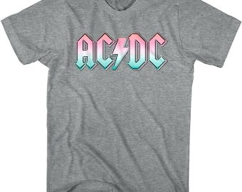 AC/DC Cannons Salute Graphite Heather Adult T-shirt - Etsy