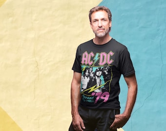 ACDC Men's Back In Black T-Shirt - Black Merchandise | Zavvi - Foto 13