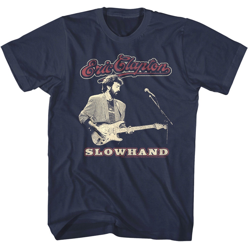 トップス Vintage 70s bootleg Eric Clapton tee Vintage Eric Clapton T-Shirt