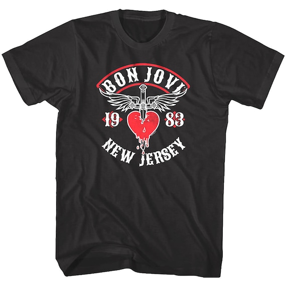 Bon Jovi New Jersey 1983 Men