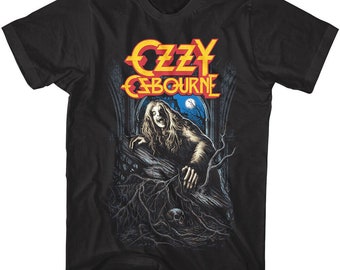 Ozzy Osbourne Bark at The Moon Men's T Shirt Adult Tees