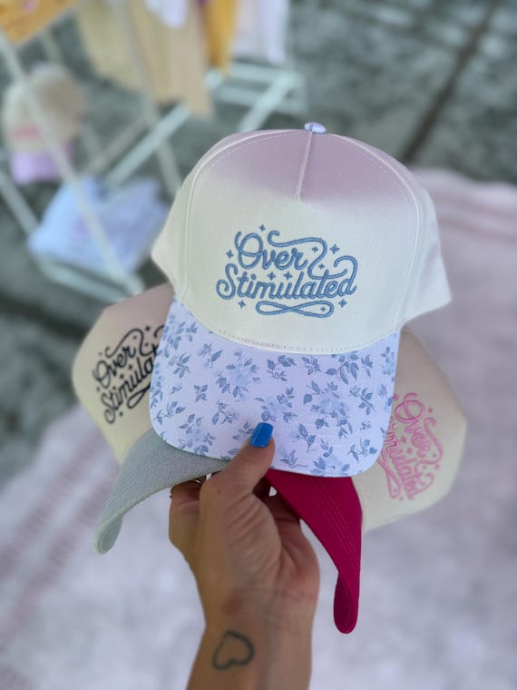 Overstimulated Hat | Overatimulated | Relatable Hat | Mom Hat | Trucker Hat | OSMC Hat