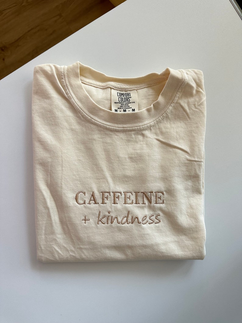 Caffeine Kindness Shirt Coffee Shirt Coffee Addict Coffee Collection ...