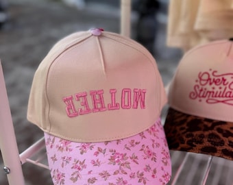 Mother Hat | Upside Down Mother Hat | Mom Hat | Mother Day Gift | Trucker Hat | Camo Hat