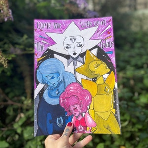 A4 Art Print ‘Come live with us in the palace’