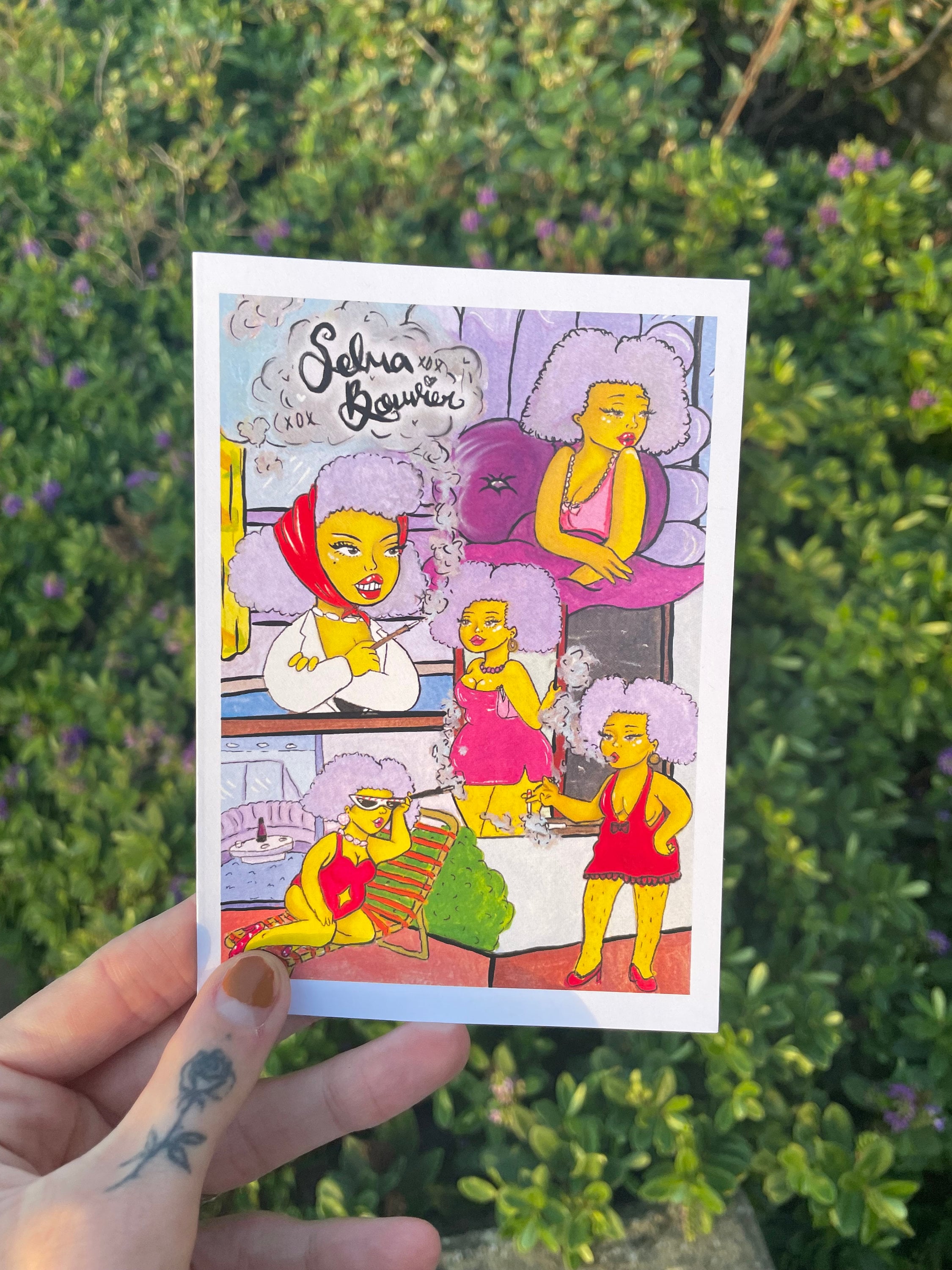 A6 Print of 'selma Bouvier' - Etsy