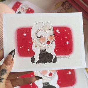 A6 Print Herzkönigin