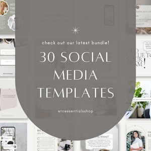 Transaction Coordinator Social Media Templates: Minimalist TC Bundle