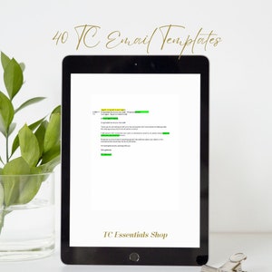 Transaction Coordinator Email Templates TC Email Templates Etsy