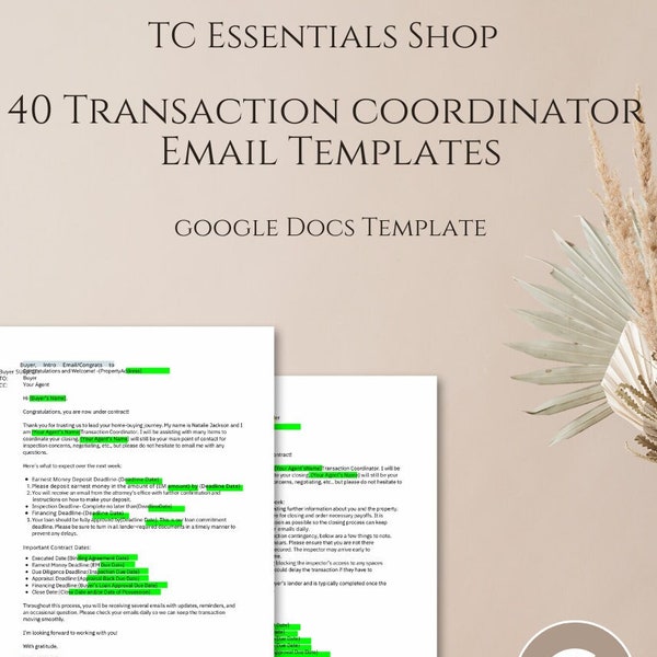 Transaction Coordinator Checklist Real Estate Transaction Checklist