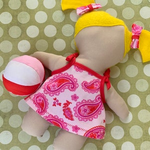 10 1/2&quot; Ragdoll PDF Pattern & Clothing