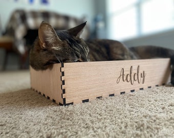 Personalized Cat Box - Cat Trap - Cat Bed