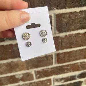Coin Currency Earrings