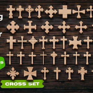 Kruis svg Laser gesneden bestanden Katholieke Svg Jesus Cross Svg Laser gesneden bestanden Laser gesneden bestanden Houtbewerkingsplannen Christelijke kruis svg