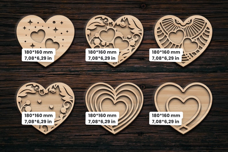 Wedding Ring Holders Svg Heart Wedding Rings Holder Svg File Etsy