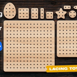 Lasing toys svg Laser cut files Baby Education dxf CNC plans Laser cut files Glowforge Laser cut files toy svg Motorik board dxf
