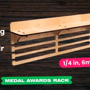 Award medal holder svg Dxf files for Medal display hanger Laser cut files Laser cut files Laser cut files Woodworking plans
