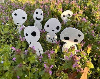 「コエポン」５点セット、野外品標本 Kodama Garden Stake, Vegetable Garden, Flower Garden, Food