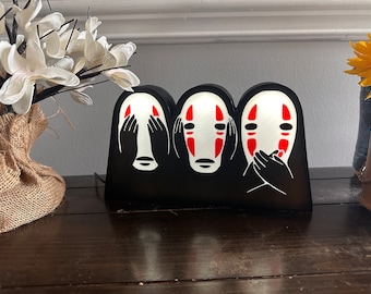 No Face / Studio Ghibli / See Hear Speak No Evil /Light