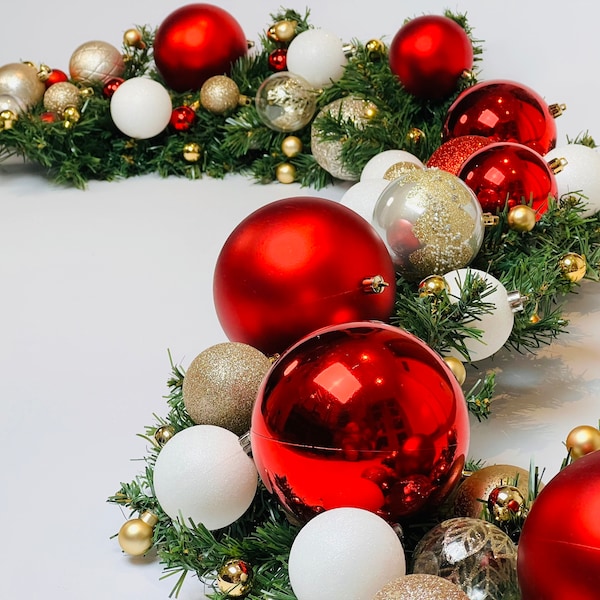 Christmas Door Garland Etsy