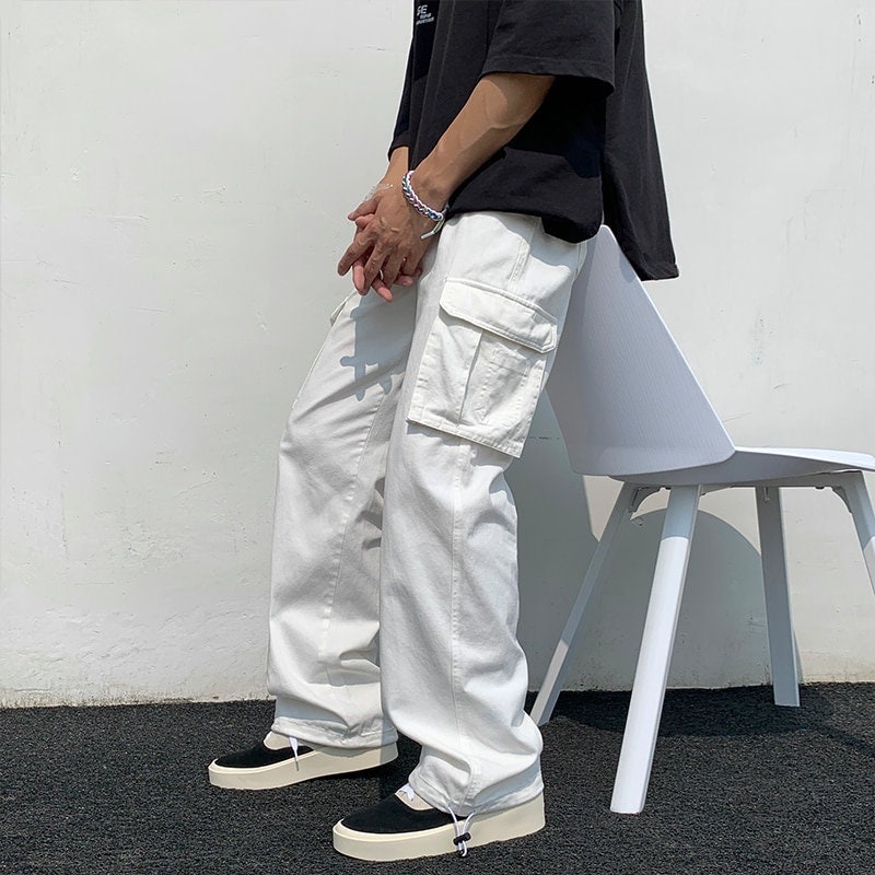 超熱 Asymmetrical cargo design pants HL2719 kids-nurie.com