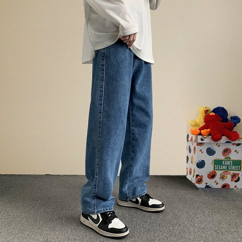 Streetwear Baggy Jeans Oversized Clothes - Etsy
