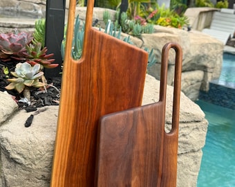 The Leave It To Cleaver Charcuterie Board | Black Walnut or Maple, Free Engraving