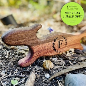 OVEN BUDDY  | Wooden Squirrel Oven Rack Push Pull and Bottle Opener | Personalized Engraving