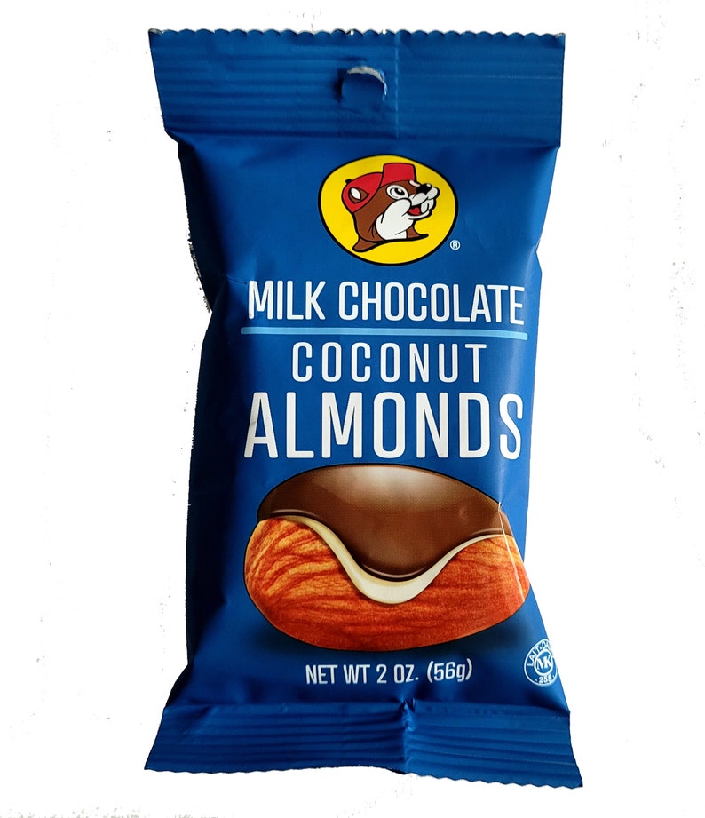 Bucee's Dark Chocolate, Milk Chocolate, Milk Chocolate Coconut Covered