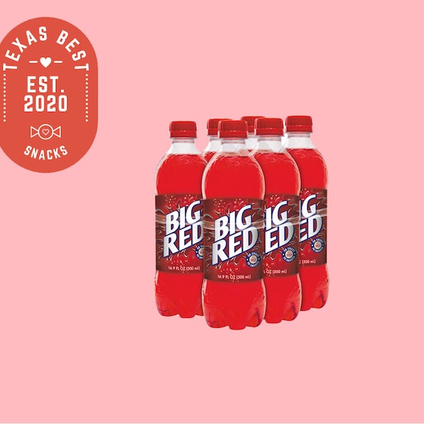 Big Red Soda - 6pk, 16.9 fl oz Bottles