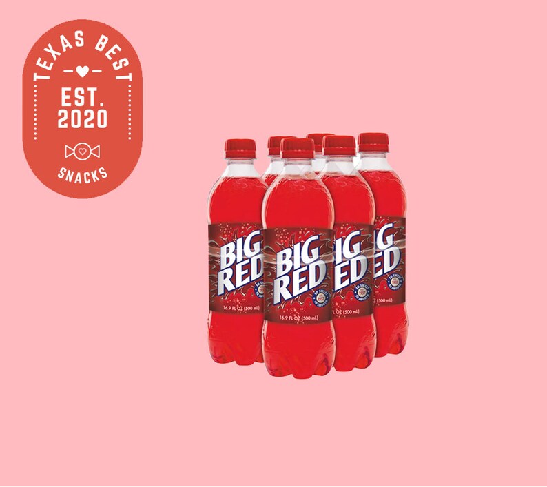 Big Red Soda 6pk, 16.9 Fl Oz Bottles Etsy