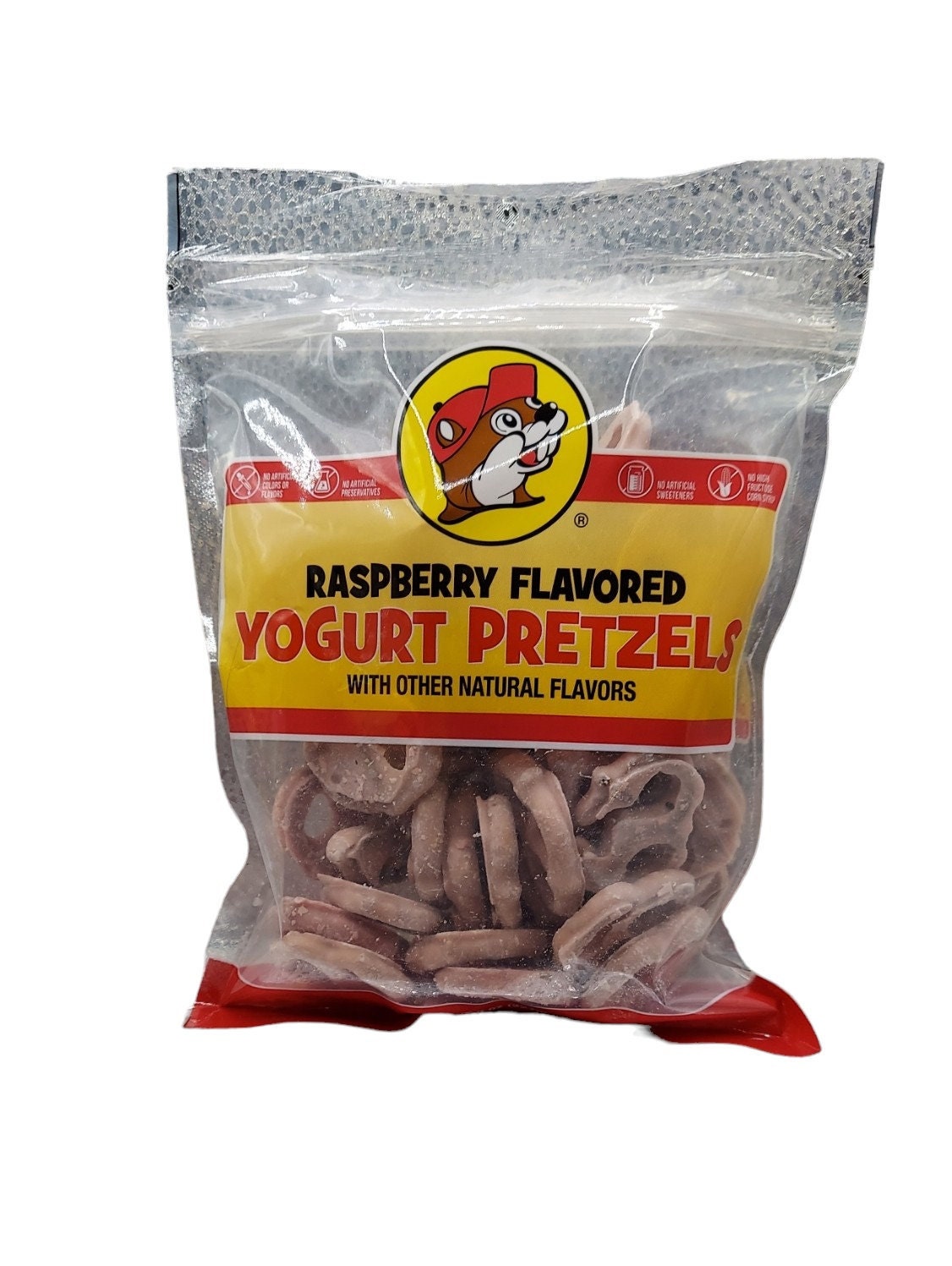 Bucee's Yogurt Covered Pretzels 3 8oz Bags, Blueberry, Cinnamon