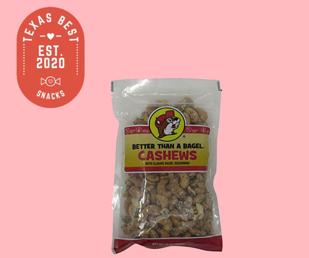 Bucee's Better Than Bagle Cashews in a Resealable Bag, 11 Ounces, Texas Snacks, Candy, Food Etsy
