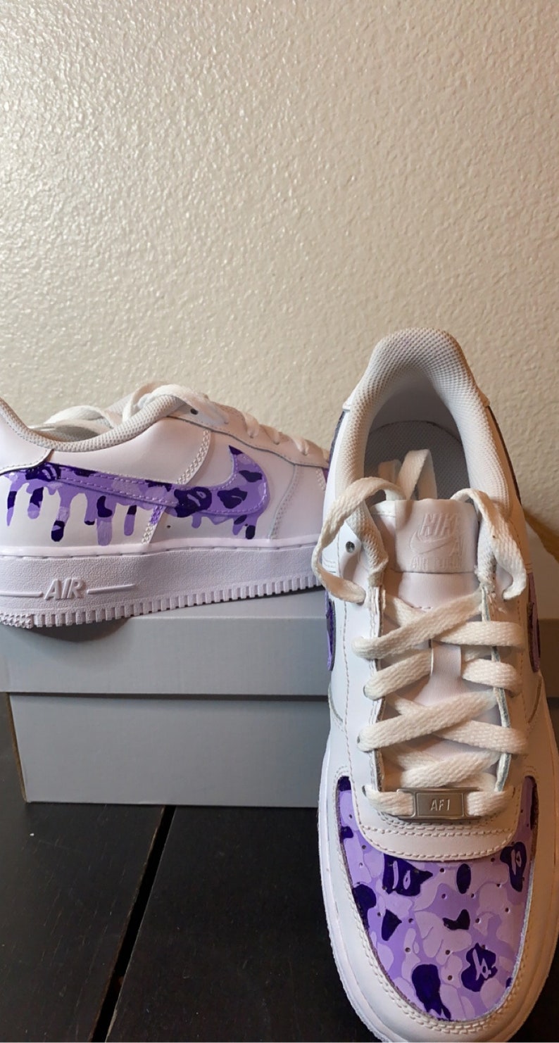 custom blue air forces