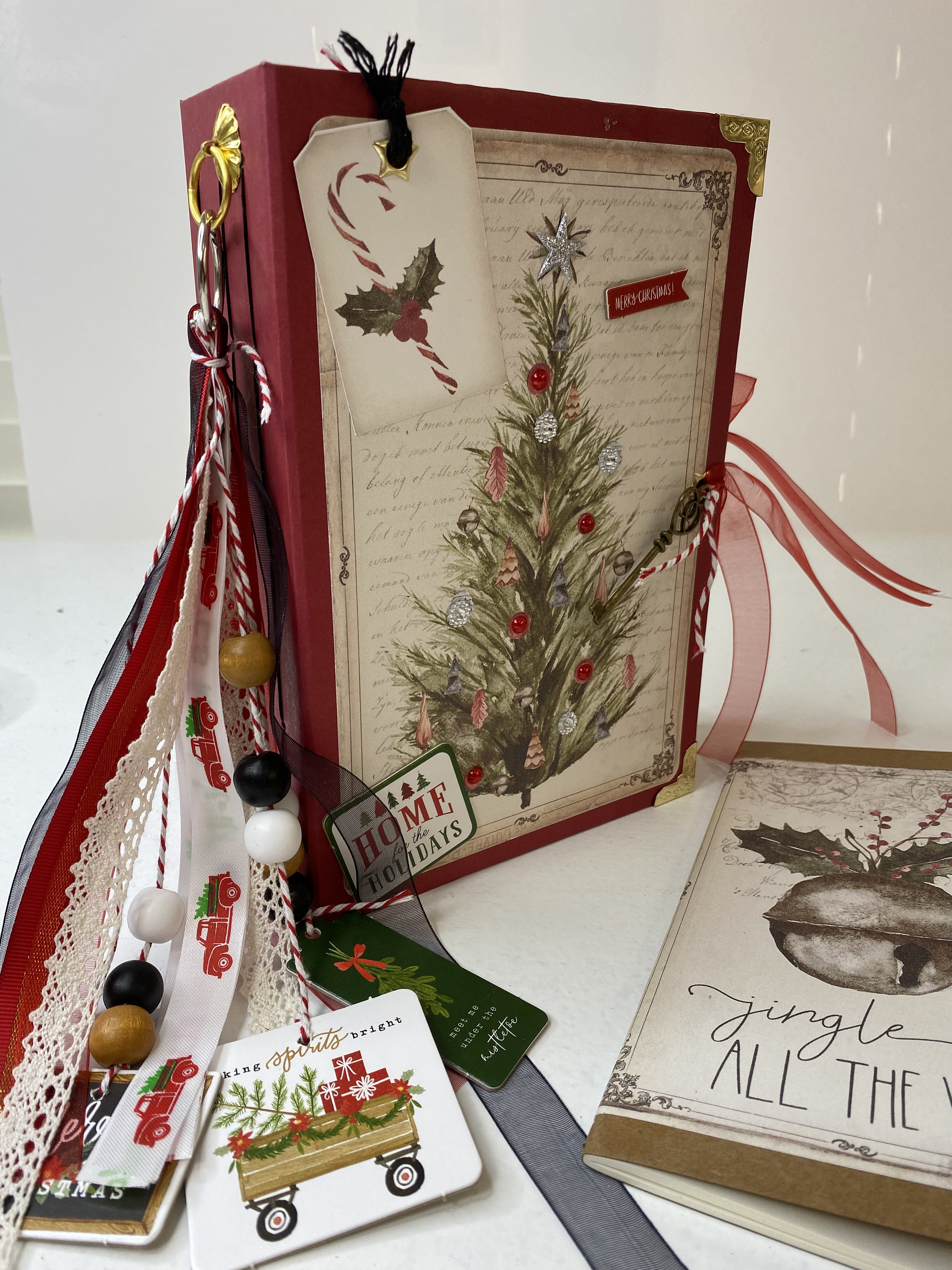 Handmade Vintage Junk Journal Christmas - Etsy