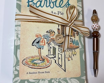 Vintage Blank Journal: Handmade Barbie Cover. Naked Book